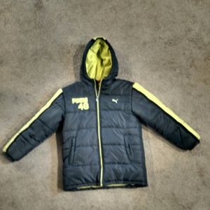 Boys PUMA winter coat.